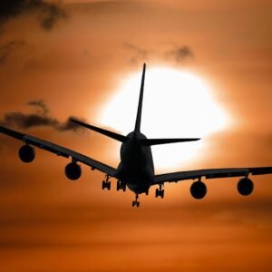plane, vacations, sun, tourism, nature, summer, summer holidays, winter vacation, vacation, mood, heaven, flying, airport, sunset, backlighting, free, begin, landing, good morning